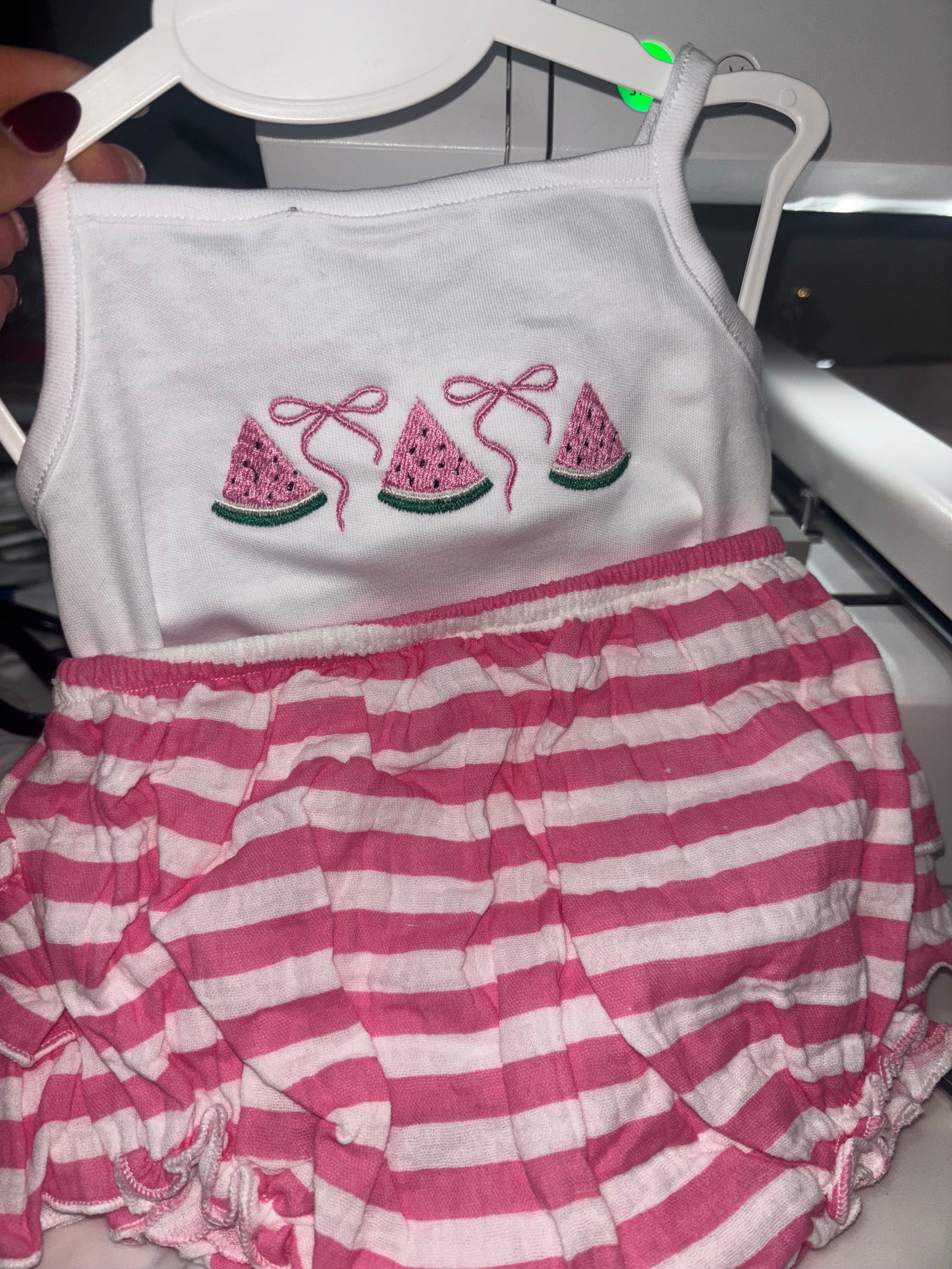 Watermelon Bloomer Set