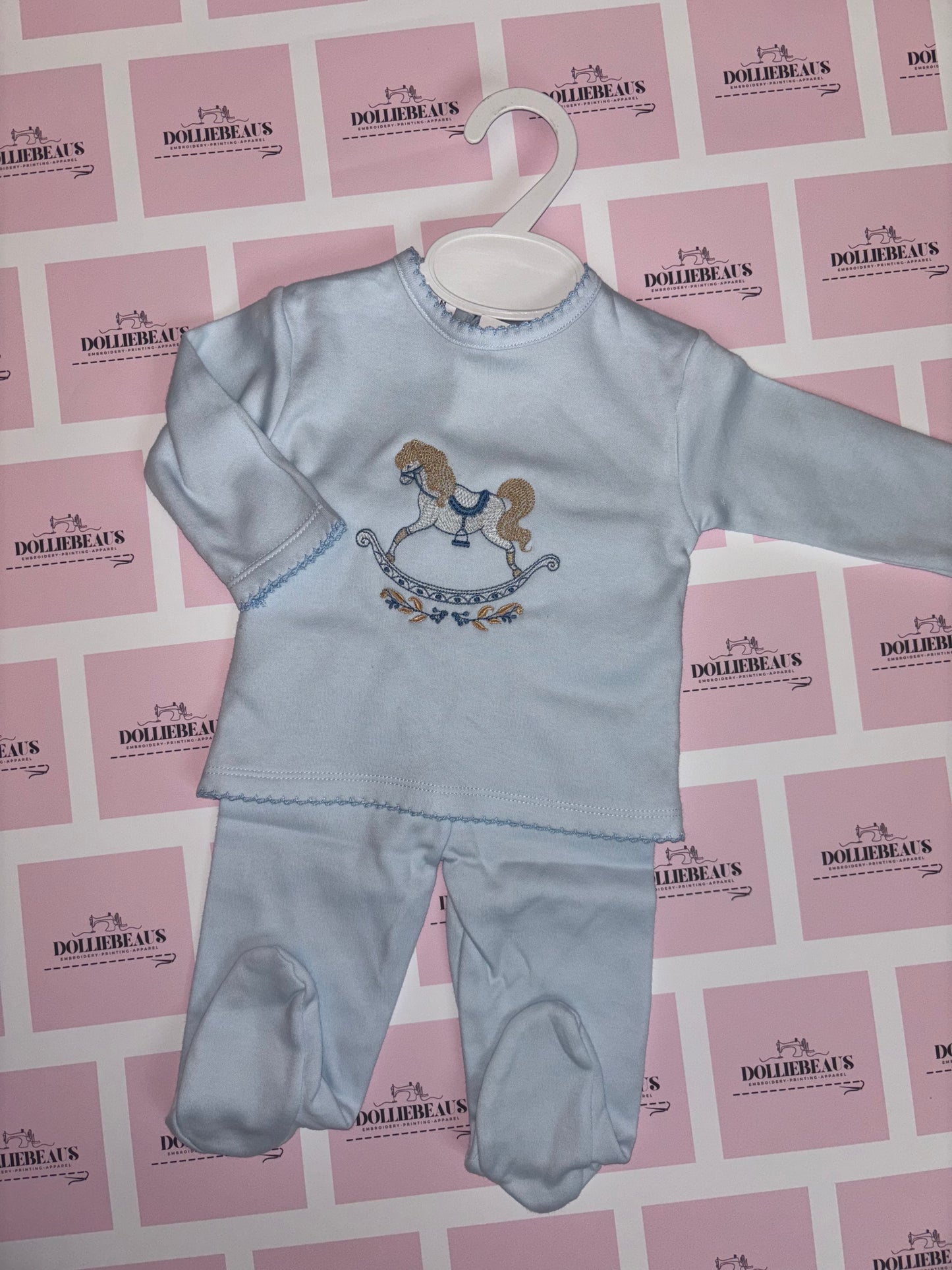 Personalised Rocking Horse Set