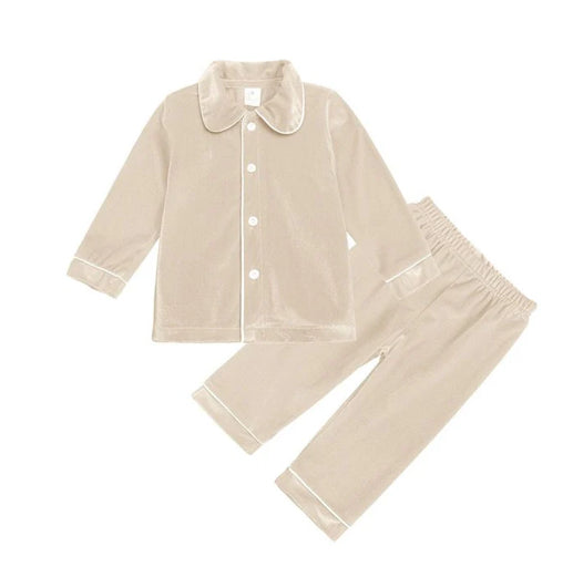 Velour Christmas Boys/Unisex Evening Pyjamas - PREORDER