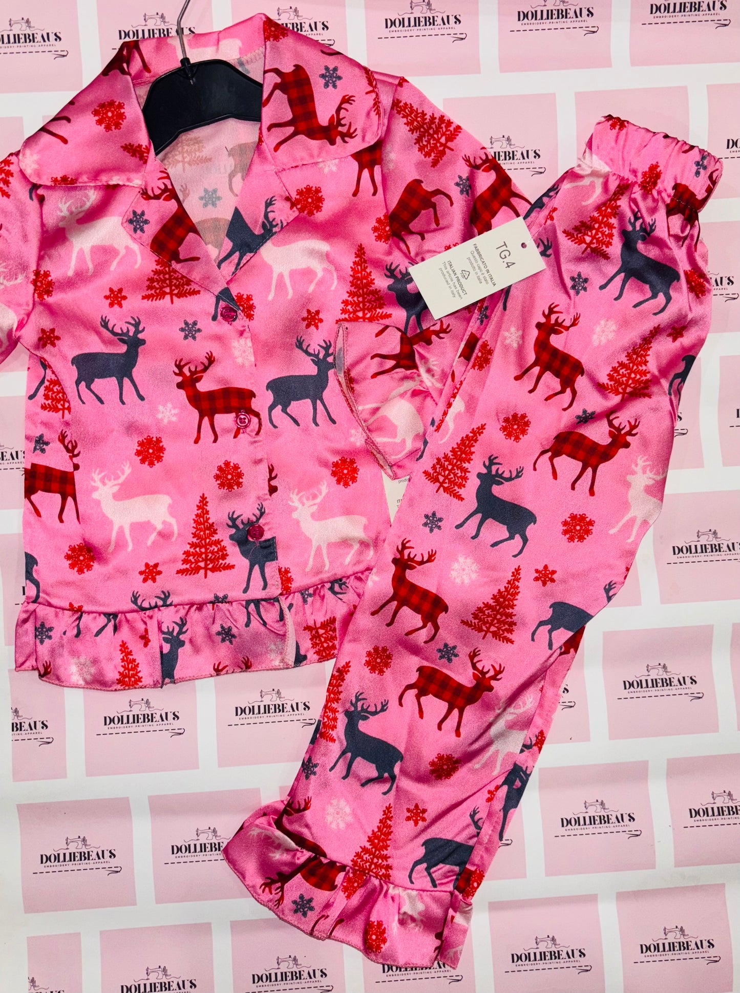 Reindeer 2pc Pyjamas