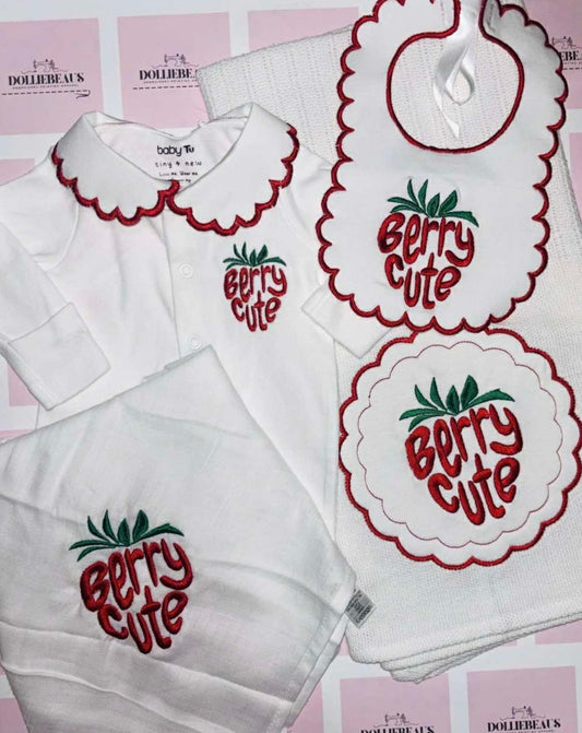 Berry Cute 4pc Embroidery Set