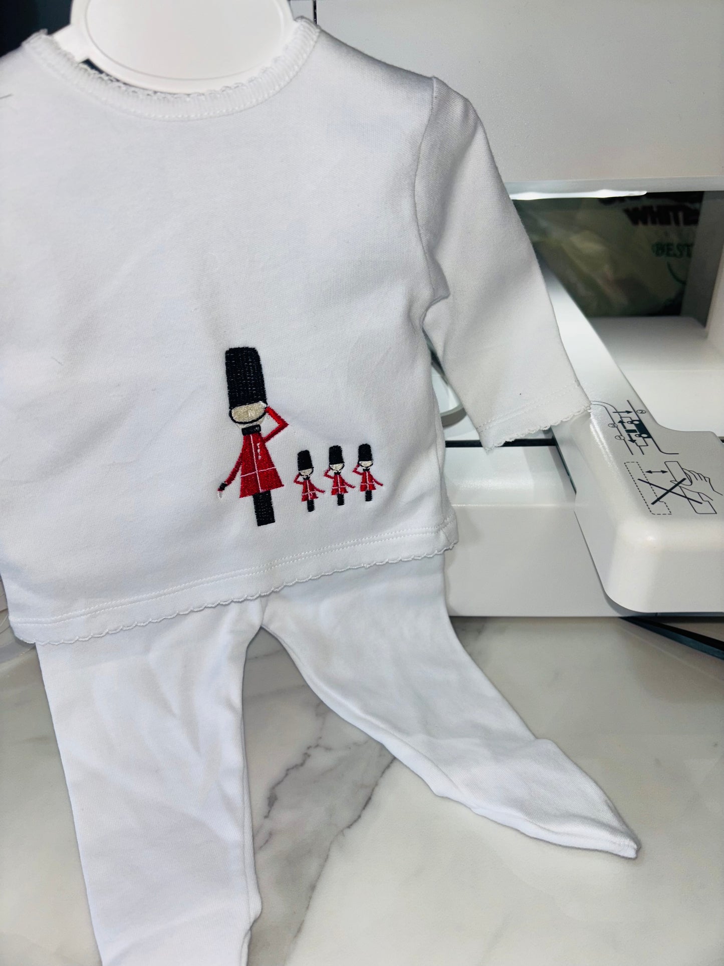 Soldiers Embroidery 2pc Set