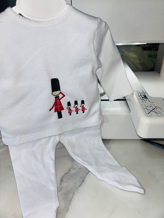 Soldiers Embroidery 2pc Set