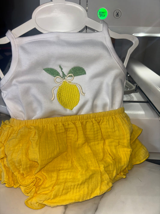 Lemon Bloomer Sets