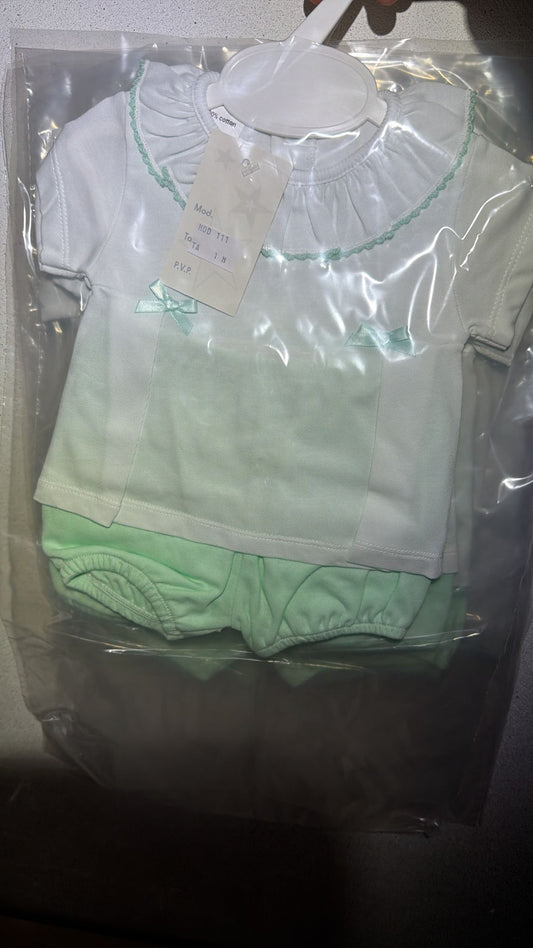 Frill Neck Short Sets