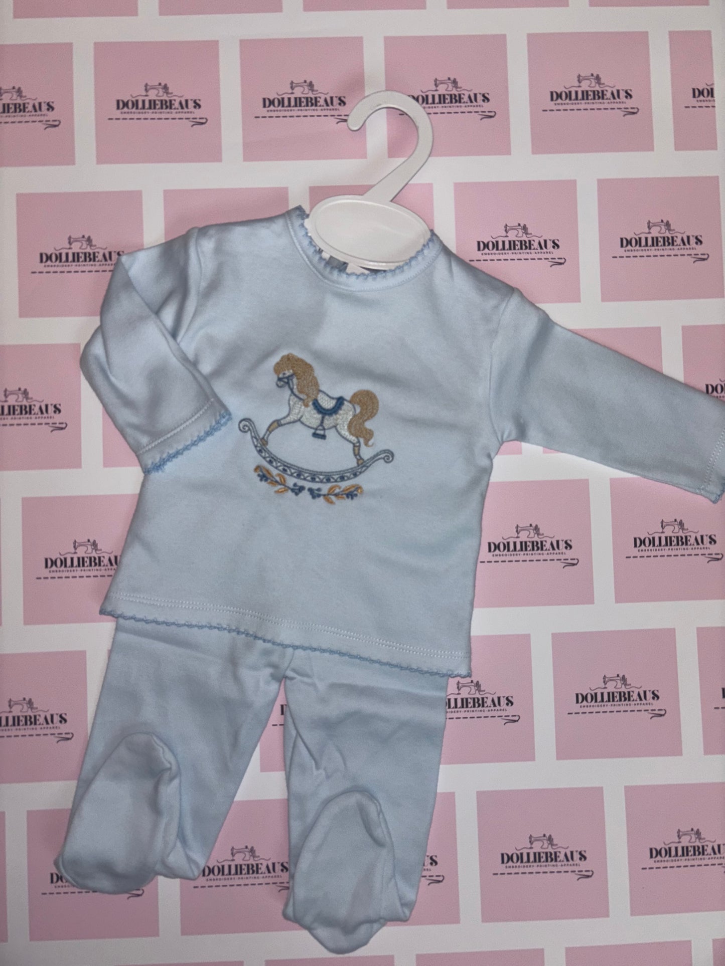 Personalised Rocking Horse Set