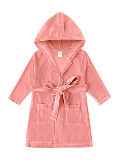 Velour Christmas Boys Evening Dressing Gowns - PREORDER
