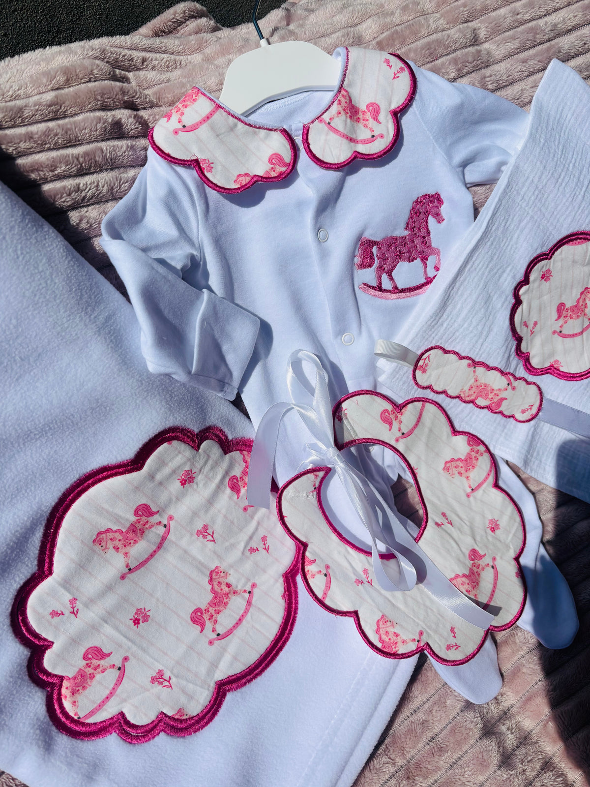 Pink Rocking Horse Full Set - First size