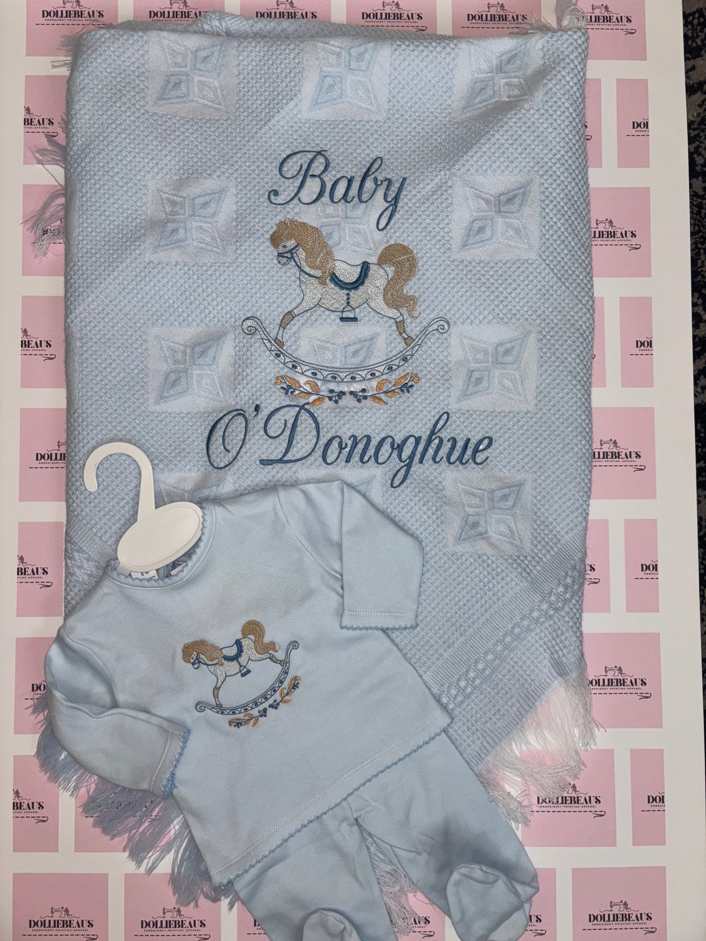 Personalised Rocking Horse Set