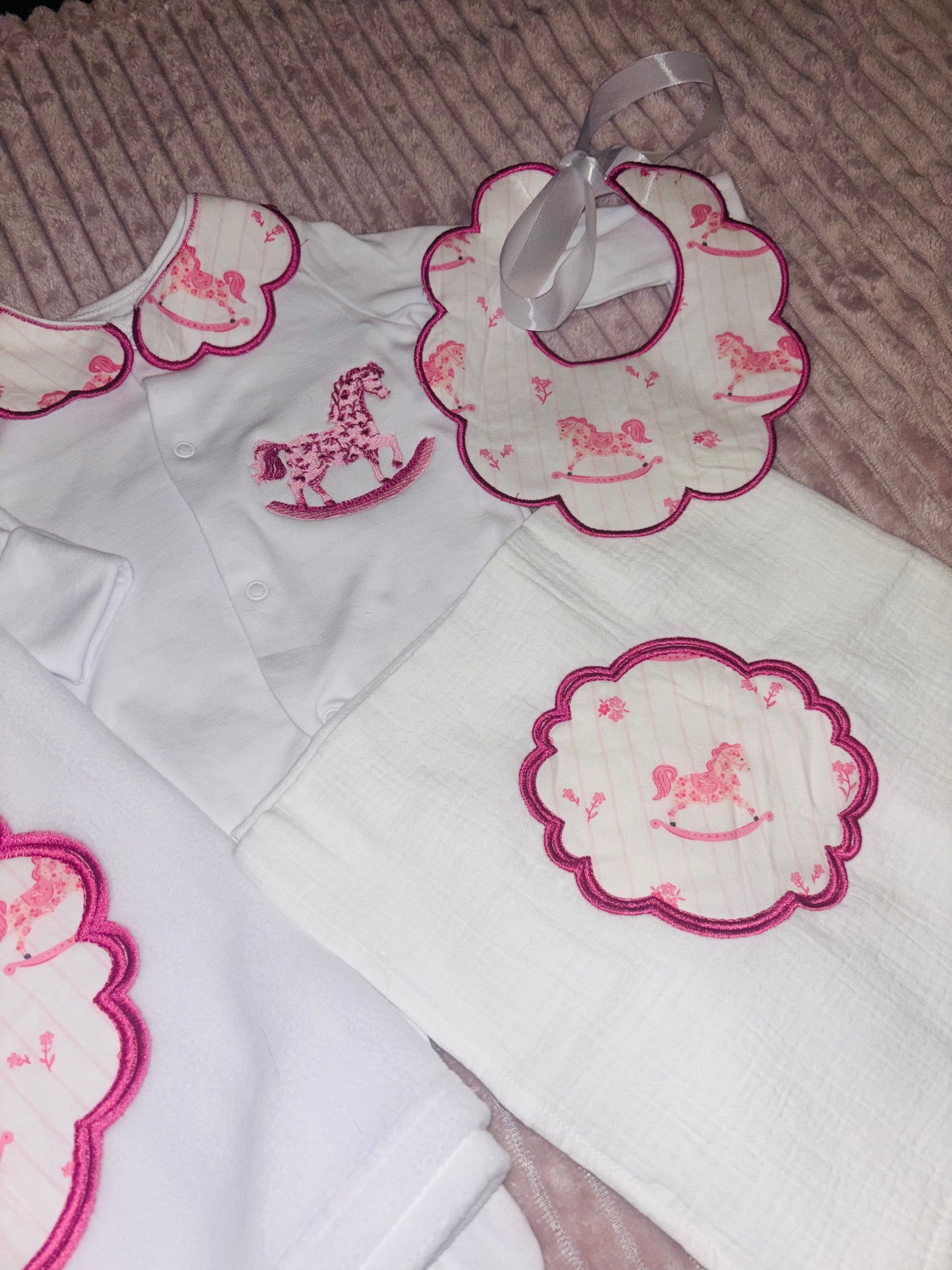 Pink Rocking Horse Full Set - First size