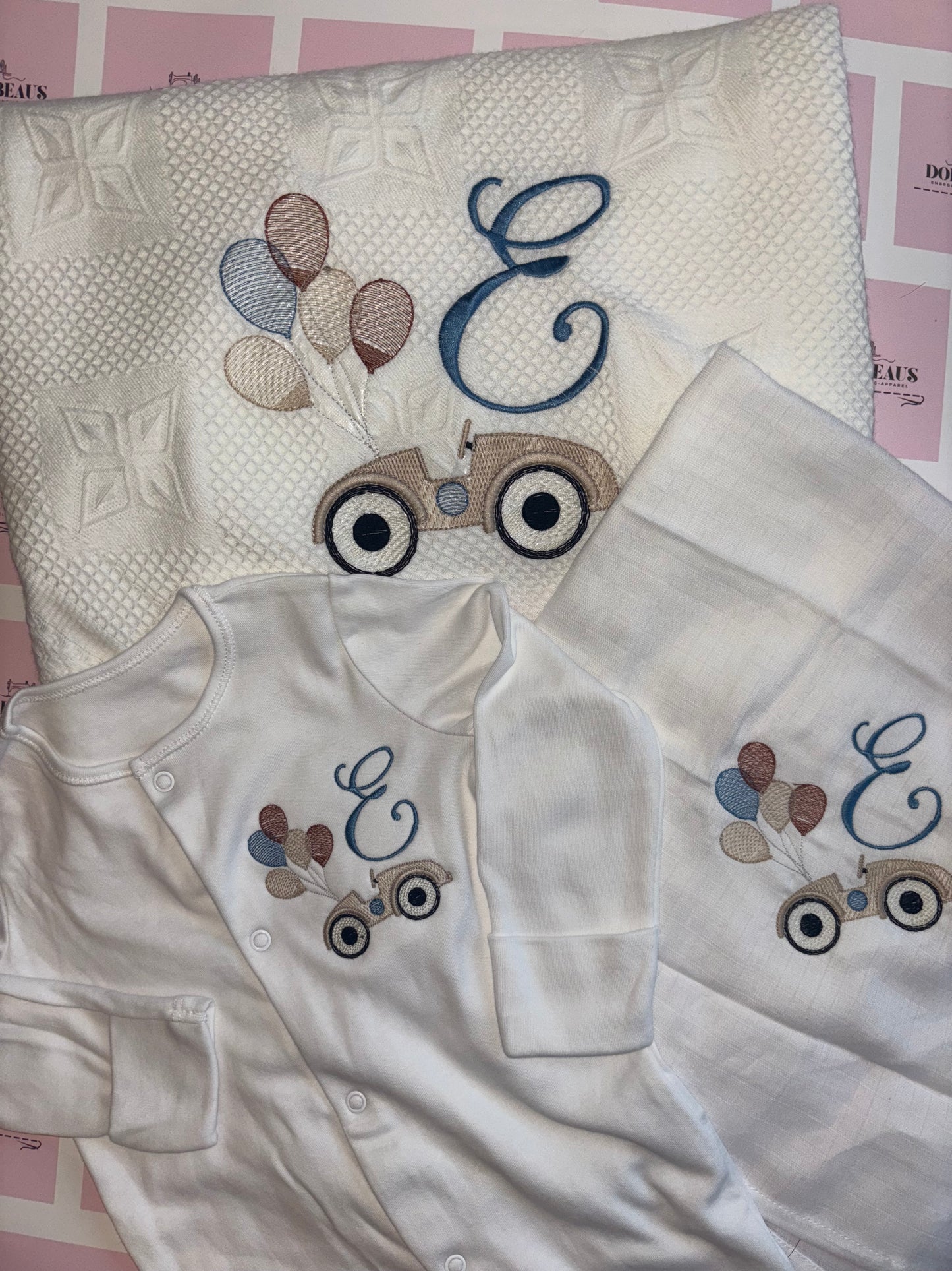 Vintage Car 3pc Set