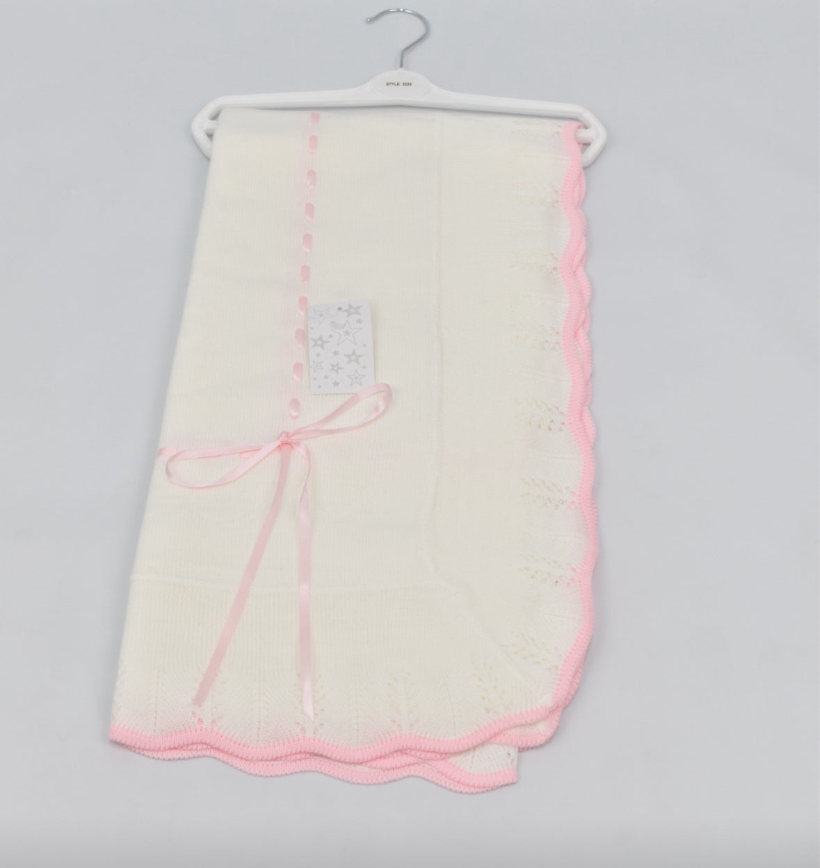 Coloured Edged Ribbon Shawls