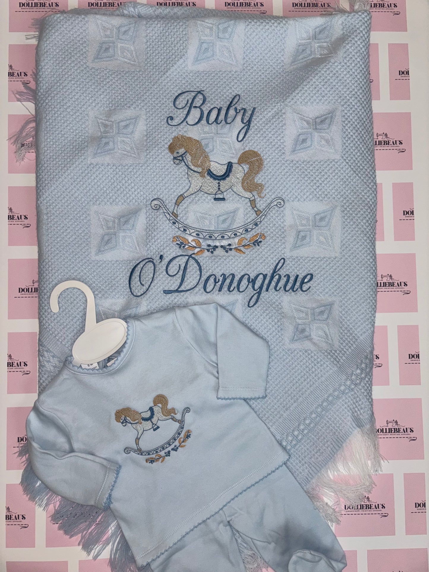 Personalised Rocking Horse Set