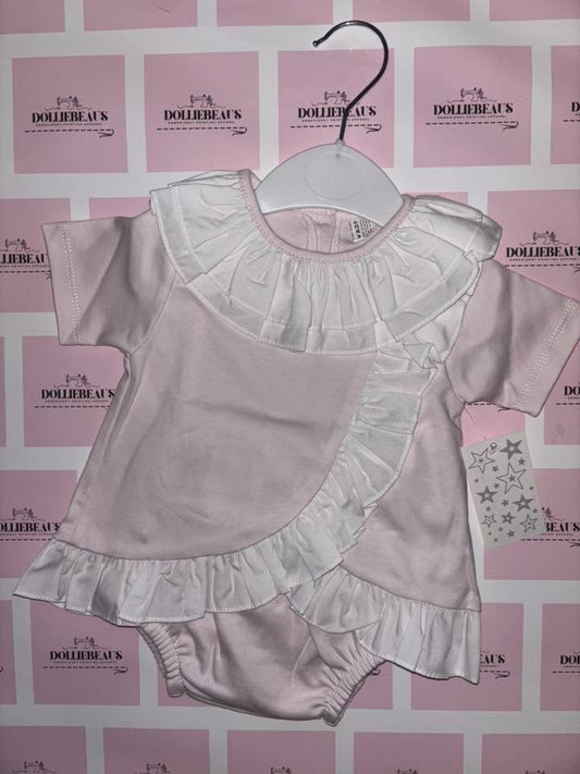 Frill Dress & Knickers Set