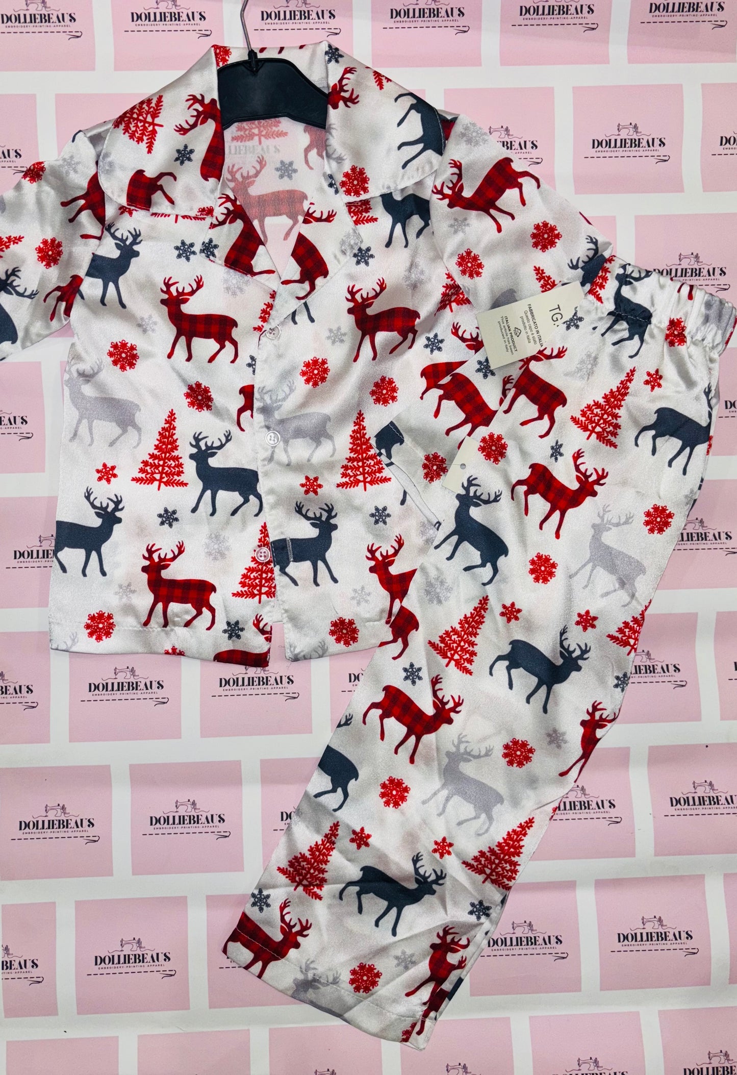 Reindeer 2pc Pyjamas