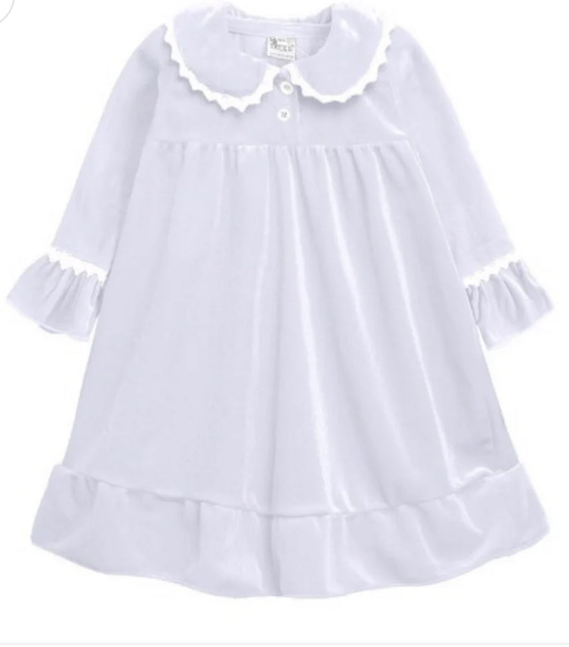 Velour Christmas Evening Nightdress - PREORDER